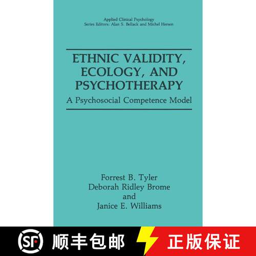 【3-4周达】精装 Ethnic Validity, Ecology, and Psychotherapy : A Psychosocial Competence Model [9780306438707]