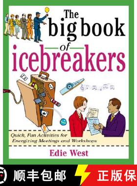 【3-4周达】Big Book of Icebreakers: Quick, Fun Activities for Energizing Meetings and Workshops: Quic... [9780071349840]