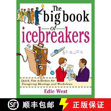 【3-4周达】Big Book of Icebreakers: Quick, Fun Activities for Energizing Meetings and Workshops: Quic... [9780071349840]