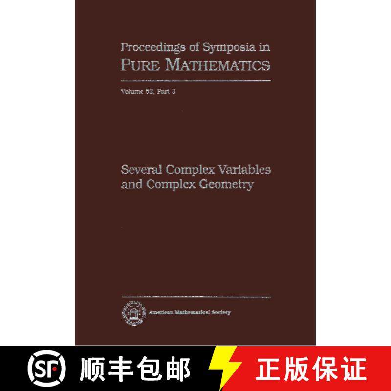 【3-4周达】Several Complex Variables and Complex Geometry, Part 3 [9780821814918]