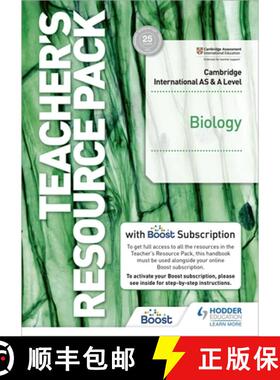 【3-4周达】Cambridge International as & a Level Biology Teacher's Resource Pack with Boost Subscripti... [9781398316782]
