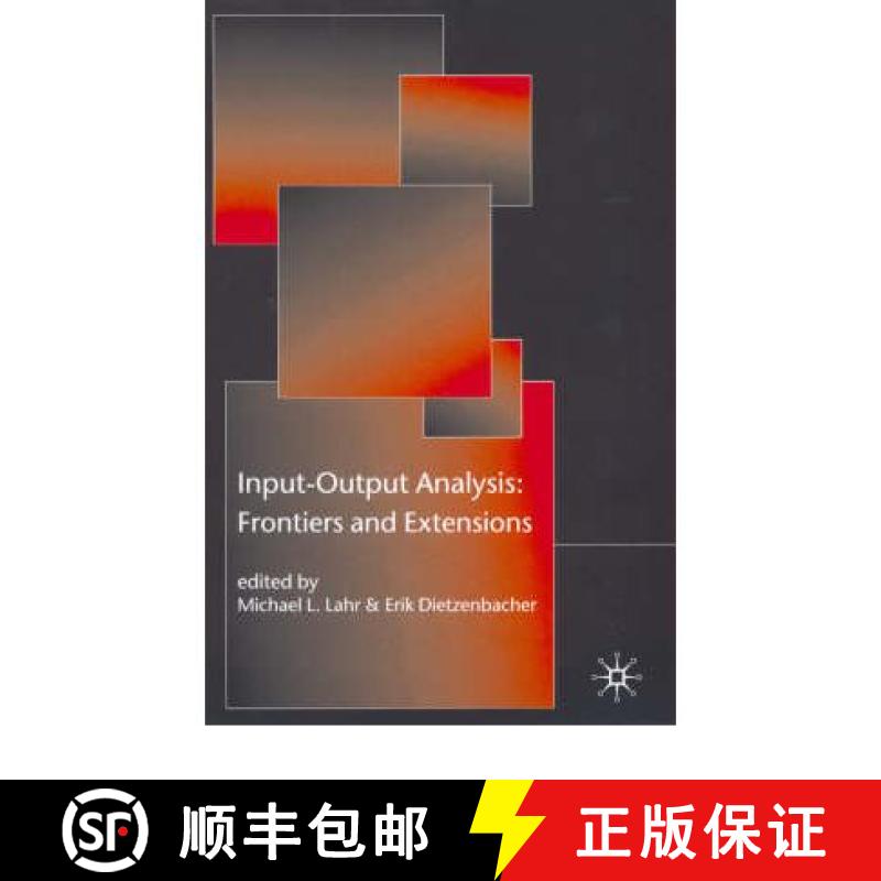 【3-4周达】Input-Output Analysis : Frontiers and Extensions [9780333917855]