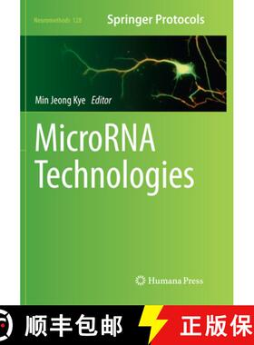 【3-4周达】Microrna Technologies [9781493984077]