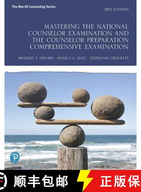 【3-4周达】Mastering the National Counselor Examination and the Counselor Preparation Comprehensive E... [9780135192450]