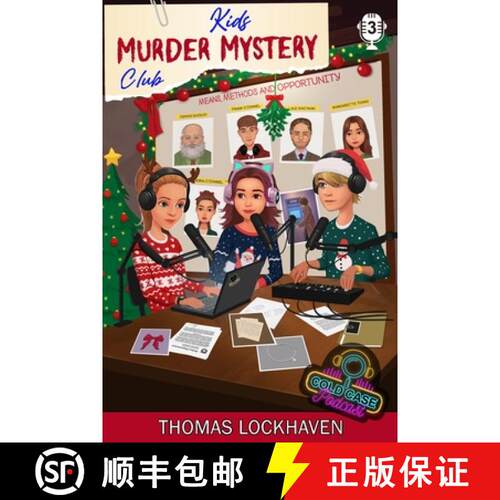 【3-4周达】Case File 3 - Margarette Tooms: Kids Murder Mystery Club: Cold Case Podcast [9781639110919]
