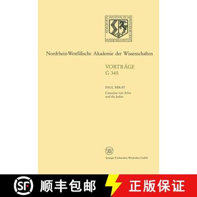 【3-4周达】Caesarius von Arles und die Juden: 389. Sitzung am 17. Januar 1996 in Düsseldorf [9783663000365]