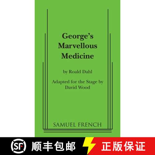 【3-4周达】George's Marvellous Medicine [9780573700323]
