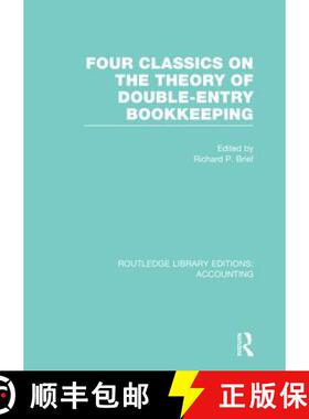 【3-4周达】Four Classics on the Theory of Double-Entry Bookkeeping (Rle Accounting) [9780415707848]