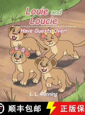 【3-4周达】Louie and Loucie: Have Guests Over! [9781967753024]