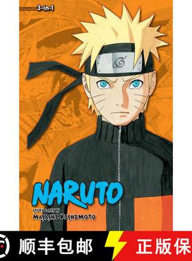 【3-4周达】Naruto (3-In-1 Edition), Vol. 15, Volume 15: Includes Vols. 43, 44 & 45 [9781421583419]