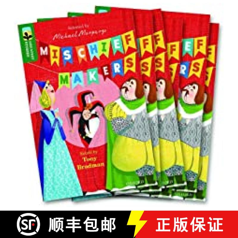 【2-3周达】Oxford Reading Tree TreeTops Greatest Stories: Oxford Level 12: Mischief Makers Pack 6 [9780198418634]