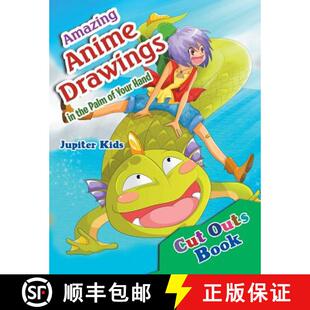 预订 Amazing Anime Drawings in the Palm of Your Hand Cut Outs Book [9781683261704]