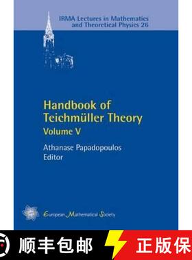 预订 Handbook of Teichmuller Theory: Volume 5 [9783037191606]