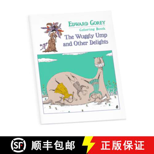 【3-4周达】Edward Gorey Colouring Book [9780764953460]