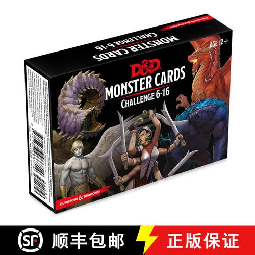 Dungeons & Dragons Spellbook Cards: Monsters 6-16 (D&D Accessory) [9780786966714]