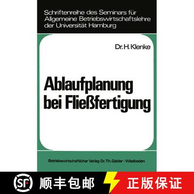【3-4周达】Ablaufplanung Bei Fliessfertigung [9783409344210]