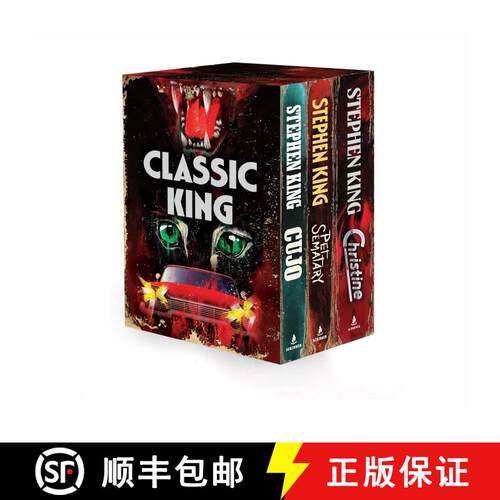 【3-4周达】Classic King Boxed Set 1: Christine, Cujo, Pet Sematary (Boxed Set) [9781668075890]