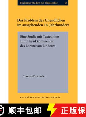 【3-4周达】Problem des Unendlichen im ausgehenden 14. Jahrhundert: Eine Studie mit Textedition zum Ph... [9789060323656]