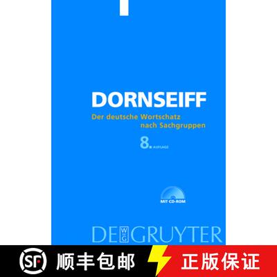 【3-4周达】Der deutsche Wortschatz nach Sachgruppen：Mit einer lexikographisch-historischen Einführu... [9783110098228]