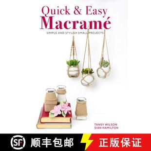 Simple Easy and Projects Quick Small 4周达 9781784946722 Stylish Macrame