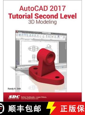 【3-4周达】AutoCAD 2017 Tutorial Second Level 3D Modeling [9781630570385]
