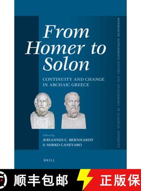 预订 From Homer to Solon: Continuity and Change in Archaic Greece [9789004513624]