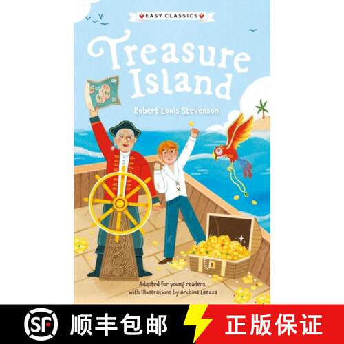 【3-4周达】Children's Classics: Treasure Island (Easy Classics) [9781802631647]