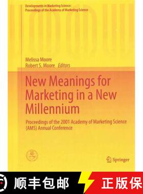 【3-4周达】New Meanings for Marketing in a New Millennium: Proceedings of the 2001 Academy of Marketi... [9783319119267]