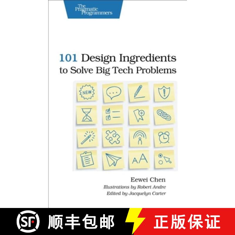 【2-3周达】101 Design Ingredients to Solve Big Tech Problems [9781937785321]