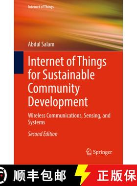 【3-4周达】Internet of Things for Sustainable Community Development : Wireless Communications, Sensin... [9783031621611]