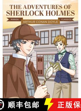 【3-4周达】Manga Classics: The Adventures of Sherlock Holme – Great Literature Brought to Life [9781787081666]