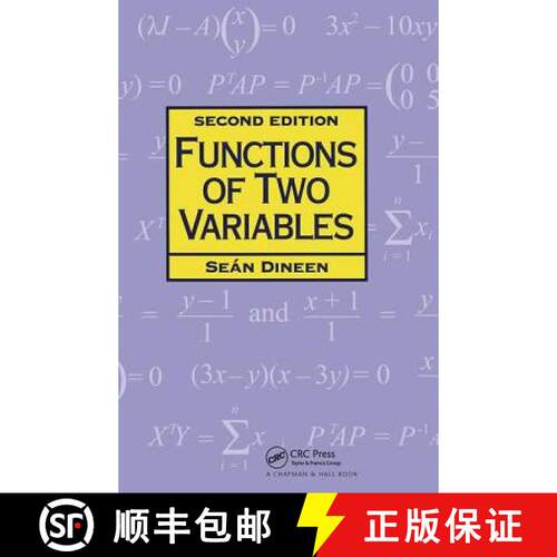 【3-4周达】精装 Functions of Two Variables [9781138417762]