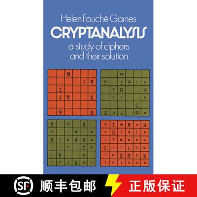 预订 Cryptanalysis: A Study of Ciphers and Their Solution [9780486200972]