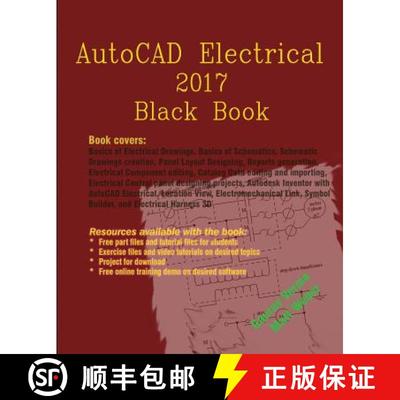 【3-4周达】AutoCAD Electrical 2017 Black Book [9780995097452]