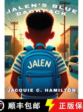 【3-4周达】Jalen's Blue Backpack [9781956292299]