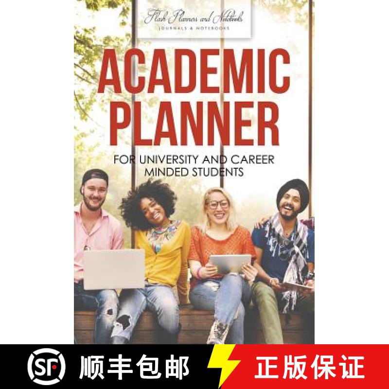 【2-3周达】Academic Planner for University and Career Minded Students [9781683777687]