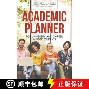 【3-4周达】Academic Planner for University and Career Minded Students [9781683777687]