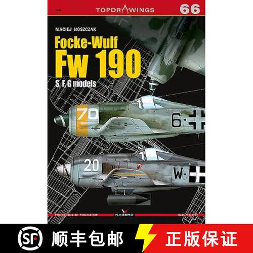 【3-4周达】Focke-Wulf Fw 190: S, F, G Models [9788366148161]