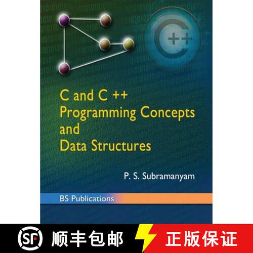 【3-4周达】精装 C and C++ programming concepts and Data structures [9789385433412]