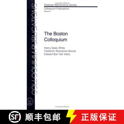 【3-4周达】Boston Colloquium [9780821845882]