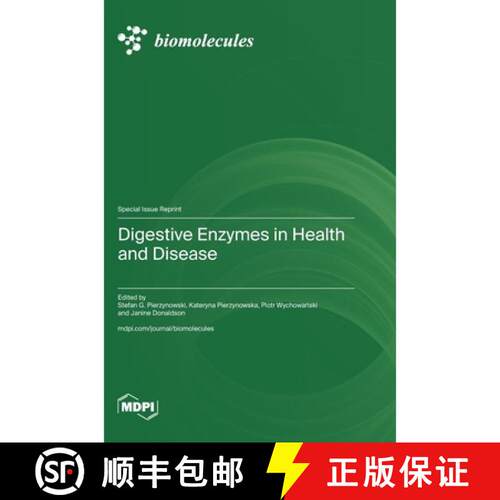 【3-4周达】精装 Digestive Enzymes in Health and Disease [9783725873548]