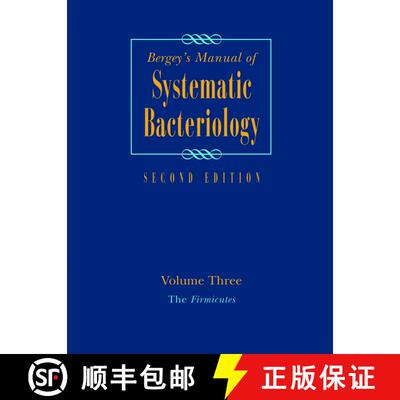 【3-4周达】Bergey's Manual of Systematic Bacteriology: Volume 3: The Firmicutes (Second Edition 2009) [9781493979158]