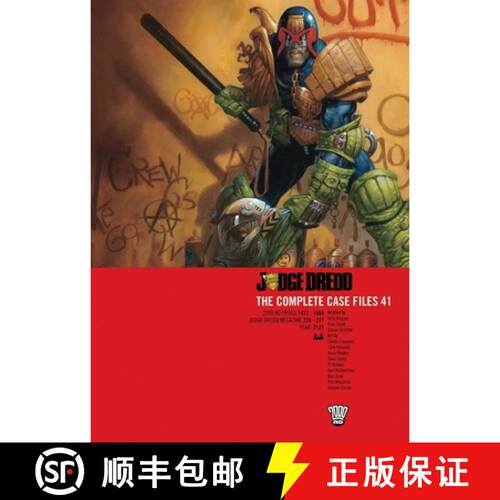 【3-4周达】Judge Dredd: The Complete Case Files 41 [9781786187741]