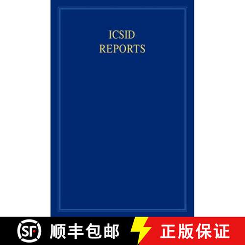 【3-4周达】精装 ICSID Reports, Volume 14: Reports of Cases Decided Under the Convention on the Settle... [9780521899888]