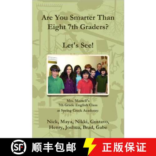 【3-4周达】Are You Smarter Than Eight 7th Graders? Let's see! [9780578077857]