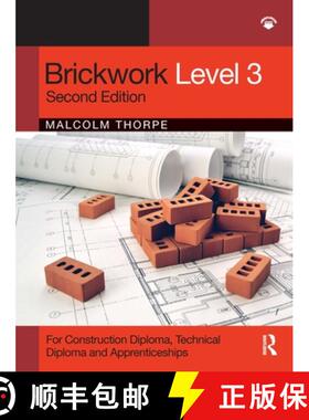 【3-4周达】Brickwork Level 3: For Diploma, Technical Diploma and Apprenticeship Programmes [9780367625528]