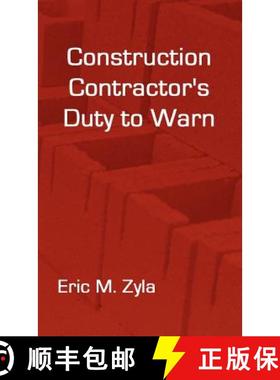 【3-4周达】Construction Contractor's Duty to Warn [9781934086056]
