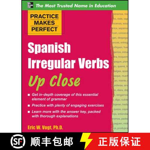 【3-4周达】Practice Makes Perfect: Spanish Irregular Verbs Up Close ©  2011 [9780071718080]