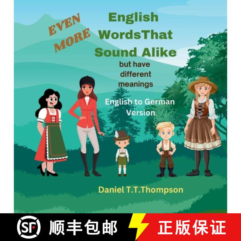 【3-4周达】Even More English Words That Sound Alike : but have different meanings German Version [9798899019562]