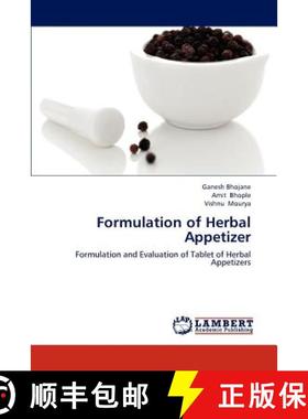 预订 Formulation of Herbal Appetizer [9783659288425]